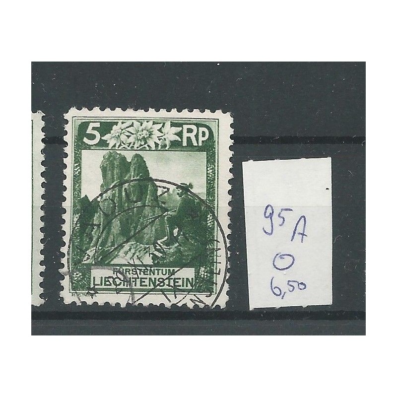 Liechtenstein 95A Landschaften & Fürsten  VFU/gebr  CV 6,5 €