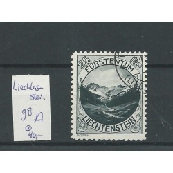 Liechtenstein 98A Landschaften & Fürsten  VFU/used  CV 50 €