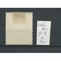 Liechtenstein 98B Landschaften & Fürsten  MH/unused  CV 400 €