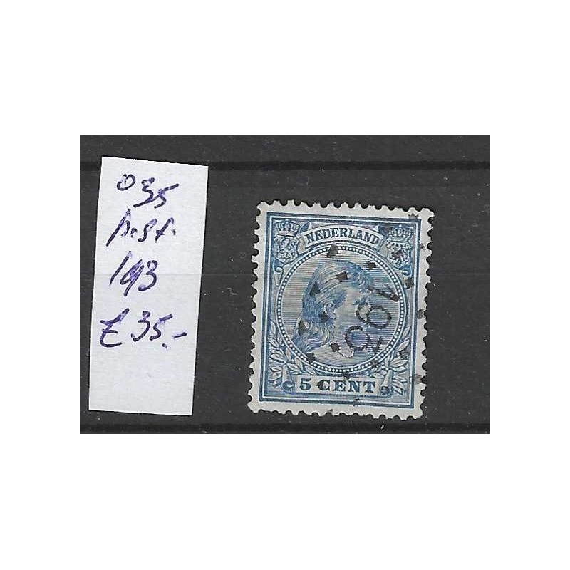 Nederland 35 met puntstempel 193 VFU/gebruikt CV 35 €