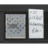 Netherlands 35 with numeral dot cancel 208 VFU/used CV 60 €