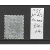 Netherlands 35 with numeral dot cancel 213 VFU/used CV 50 €
