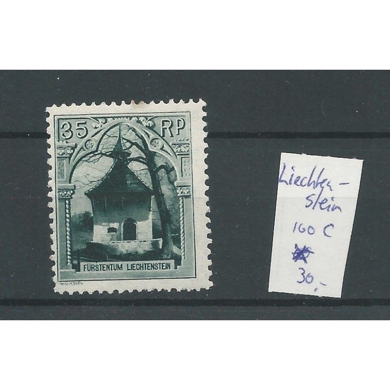 Liechtenstein 100C Landschaften & Fürsten  MH/unused  CV 35 €