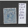 Netherlands 35 with numeral dot cancel 242  VFU/used CV 30 €