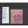 Netherlands 37 with numeral dot cancel 187 VFU/used CV 85 €