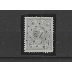 Netherlands 38 with numeral dot cancel  72 VFU/used CV 30 €