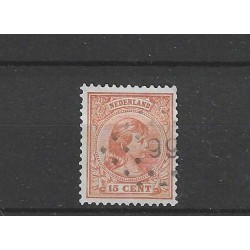 Netherlands 39 with numeral dot cancel  99 VFU/used CV 30 €