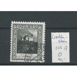 Liechtenstein 103A Landschaften & Fürsten  VFU/used  CV 50 €
