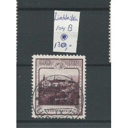 Liechtenstein 104B Landschaften & Fürsten  VFU/used  CV 160 €
