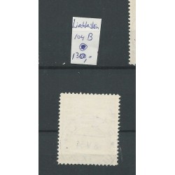 Liechtenstein 104B Landschaften & Fürsten  VFU/used  CV 160 €