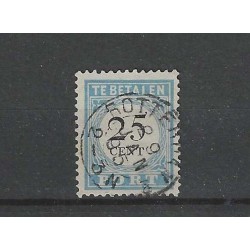 Netherlands P11 with "ROTTERDAM -2  1895" small round cancel VFU/used CV 25+ €