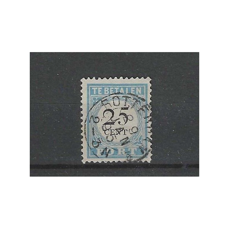 Nederland P11 met "ROTTERDAM -2  1895" kleinrond VFU/gebruikt CV 25+ €
