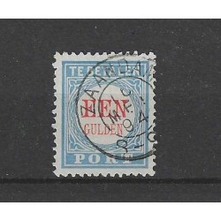 Netherlands P12 with "ZAANDAM 1894" small round cancel VFU/used CV 35+ €