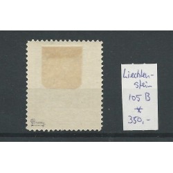 Liechtenstein 105B Landschaften & Fürsten  MH/unused  CV 450 €