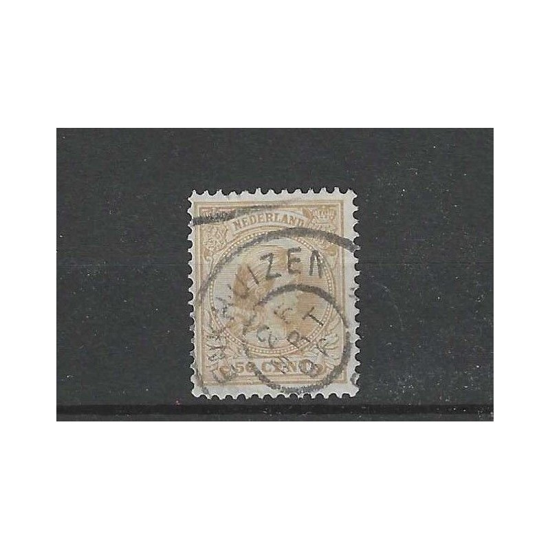 Nederland 43 met "ENKHUIZEN 1896" grootrond  VFU/gebruikt CV 27,5 €