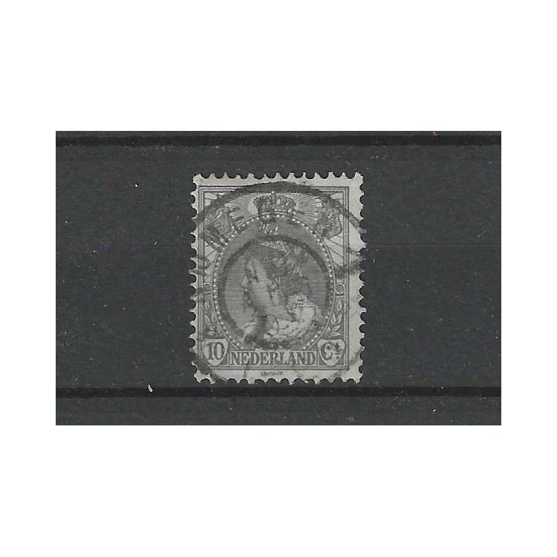 Nederland 62 met "NIJMEGEN-1 1902" grootrond  VFU/gebruikt CV 10+ €