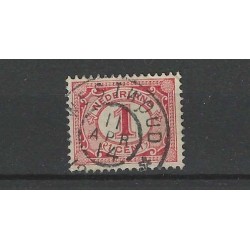 Netherlands 51 with "WESTWOUD 1914" large round cancel  VFU/used CV 10+ €