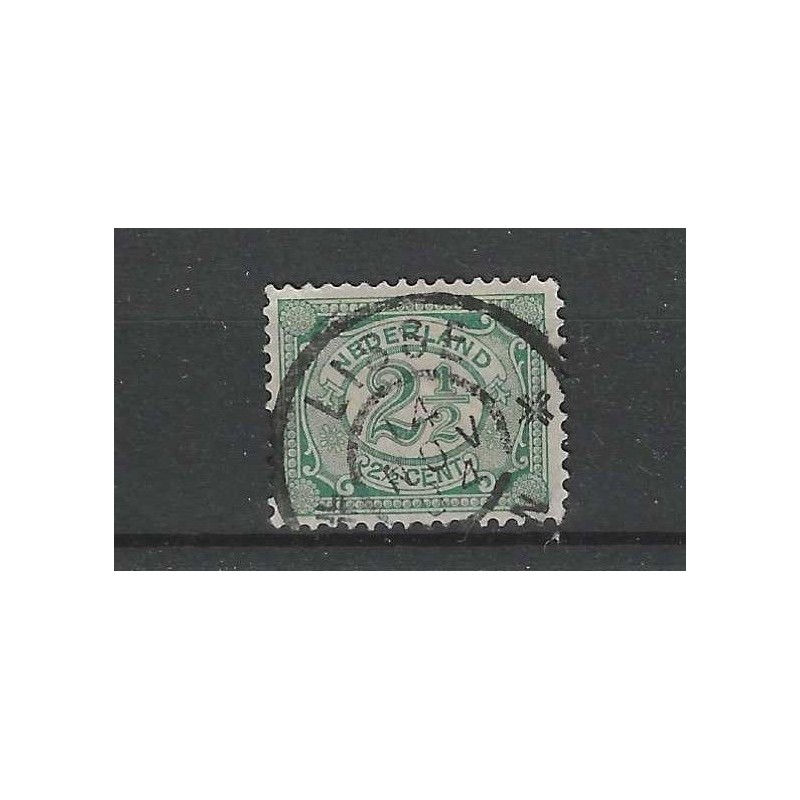 Netherlands 55 with "LISSE 1904" large round cancel  VFU/used CV 6+ €