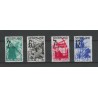 Nederland 244-247 ANVV zegels  MNH/posfris  CV 270 €