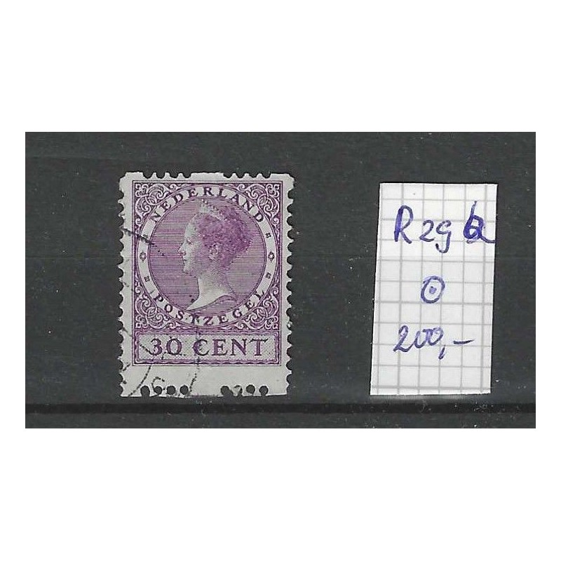 Nederland R29a Roltanding -afwijking VFU/gebr  CV 200 €