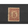 Nederland P1 port 1870 met puntstempe 9.9  VFU/gebr  CV 90+ €