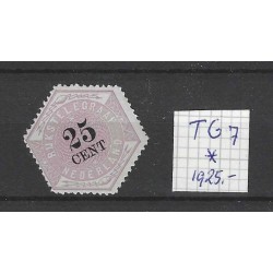 Nederland TG7  Telegram 25 ct  MH/ongebruikt  CV 1925  €