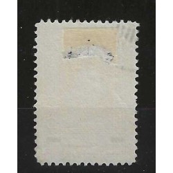 Curaçao 100f  Inverted overprint VFU/used CV 350  €
