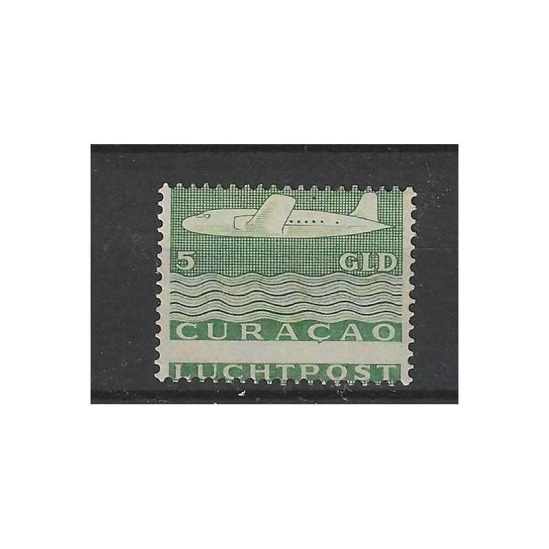 Curaçao LP84 "sterk shifted perofratie" MH/unused  CV ???  €