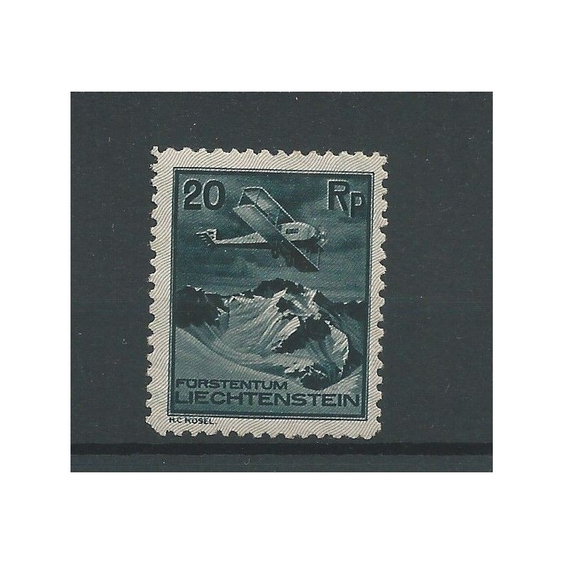 Liechtenstein 109  Luftpost  MH/ongebr  CV 80 €