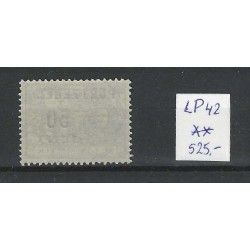 Netherlands P42 De Ruyter postage due  MNH CV 525 €