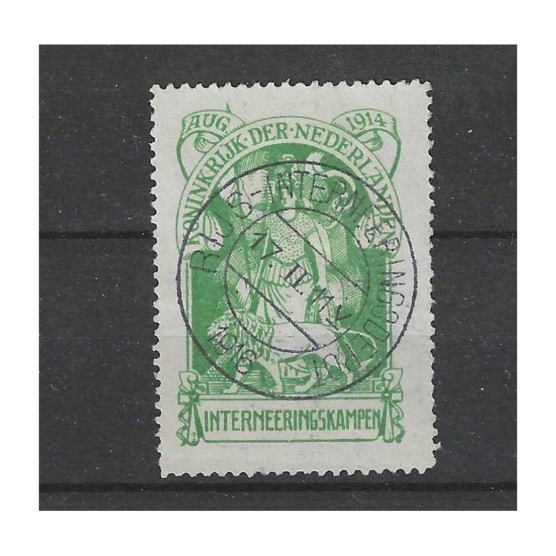 Netherlands IN1 INternering "RUIJS-INterneringsdepot 1916" VFU/used  CV 200 €