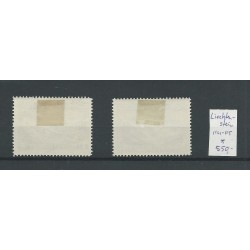 Liechtenstein 114-115 ZEPPELIN  Airmail  MH/unused  CV 650 €