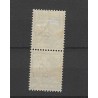 Curacao 74b Hulpzegels 74/7a vertikaal paartje VFU/gebr  CV 75 €
