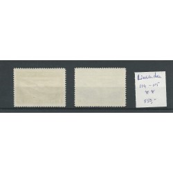 Liechtenstein 114-115 ZEPPELIN  Airmail  MNH  CV 650 €