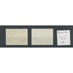 Liechtenstein 114-115 ZEPPELIN  Luftpost  MNH/postfis  CV 650 €