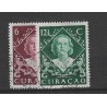Curaçao 198-199 Wilhelmina VFU/used  CV 1.40  €