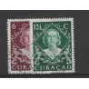 Curacao 198-199 Wilhelmina VFU/gebr  CV 1.40  €