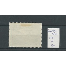Liechtenstein 114  ZEPPELIN  Airmail  MH/unused  CV 200 €
