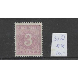 Dutch East Indies  20D  Numeral  MNH  CV 10 €