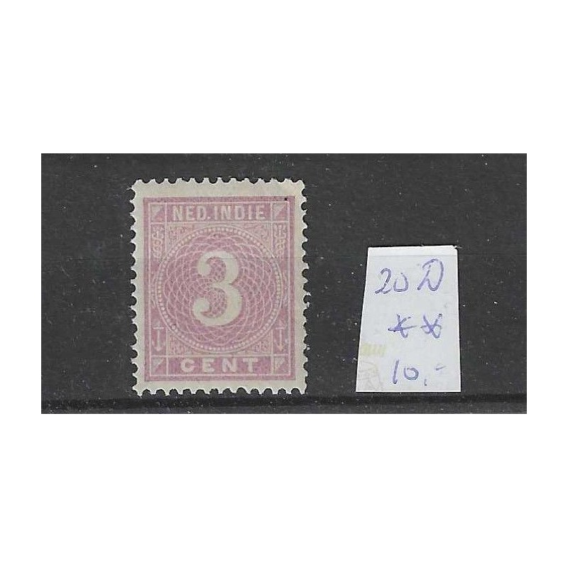 Dutch East Indies  20D  Numeral  MNH  CV 10 €