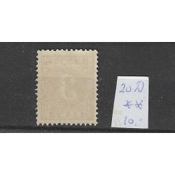 Dutch East Indies  20D  Numeral  MNH  CV 10 €