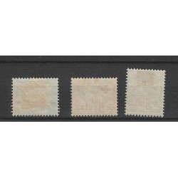 Dutch East Indies 135-137 Red Cross MH/unused CV 25 €