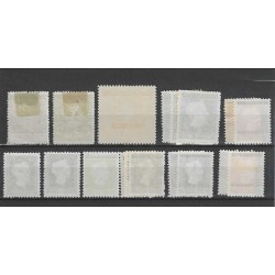 Dutch East Indies  351-361  Wilhelmina  MH/unused  CV 345 €