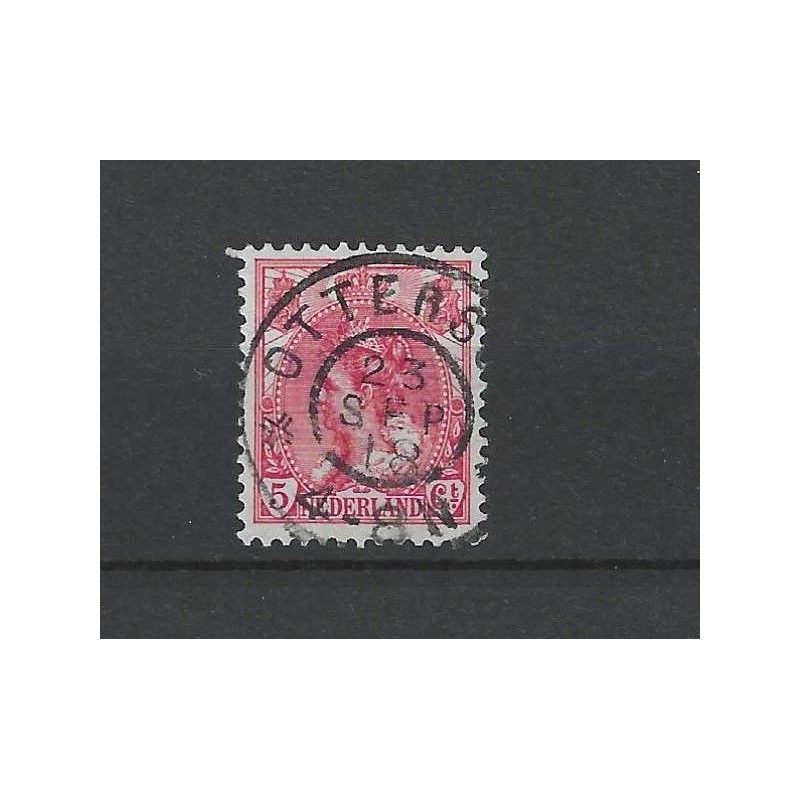 Nederland 60  "OTTERSUM 1918" grootrond  VFU/gebr  CV 25 €