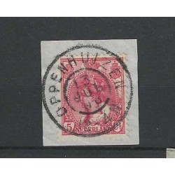 Netherlands 60  "OPPENHUIZEN 1906" large round cancel  VFU/used  CV 10 €