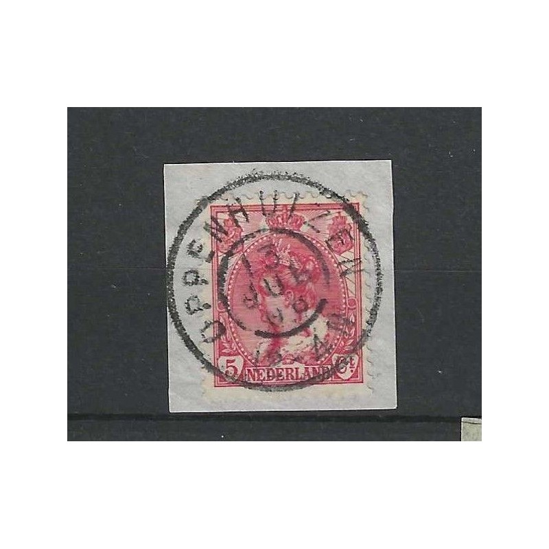 Nederland 60  "OPPENHUIZEN 1906" grootrond  VFU/gebr  CV 10 €