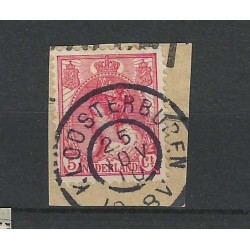 Netherlands 60  "KLOOSTERBUIREN 1910" large round cancel  VFU/used  CV 10 €