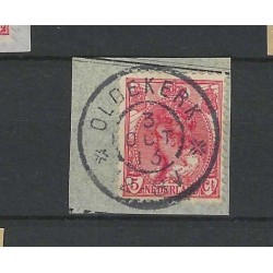 Netherlands 60  "OLDEKERK 1913" large round cancel  VFU/used  CV 10 €