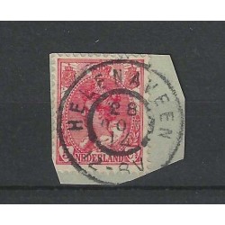 Netherlands 60  "HELENAVEEN  1912" large round cancel  VFU/used  CV 20 €