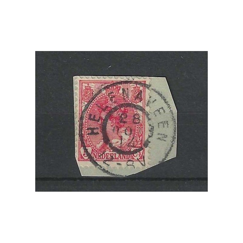 Netherlands 60  "HELENAVEEN  1912" large round cancel  VFU/used  CV 20 €